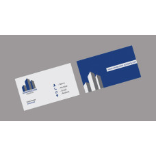 Blue Contra Visiting Card